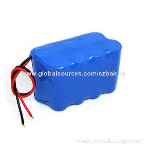 OEM High-cycle Power Battery, 3.6V, Lithium-ion Battery Pack, 2,000mAh Nominal Capacity